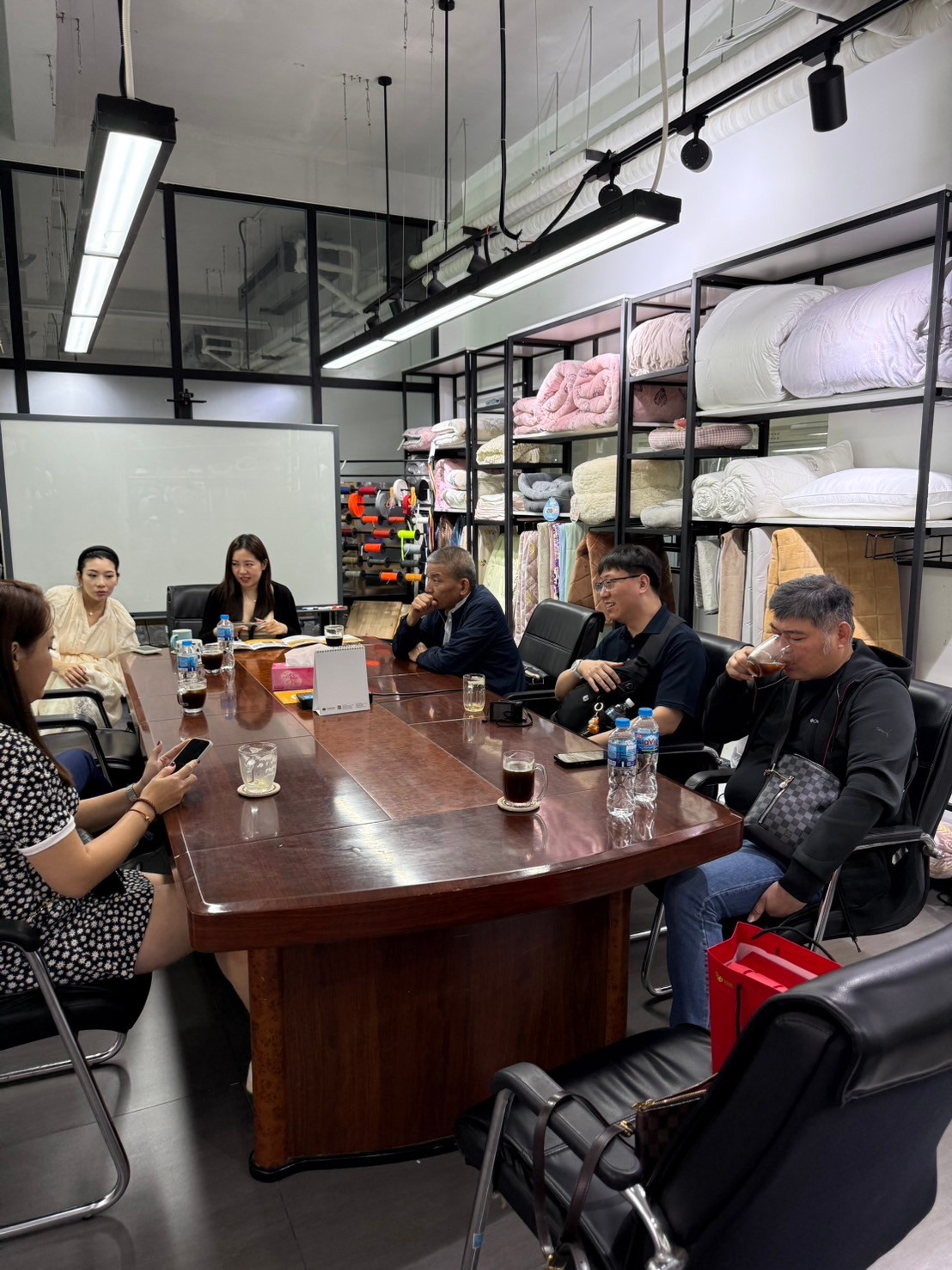 參訪副理事長Vicky越南晨森家用品紡織有限公司